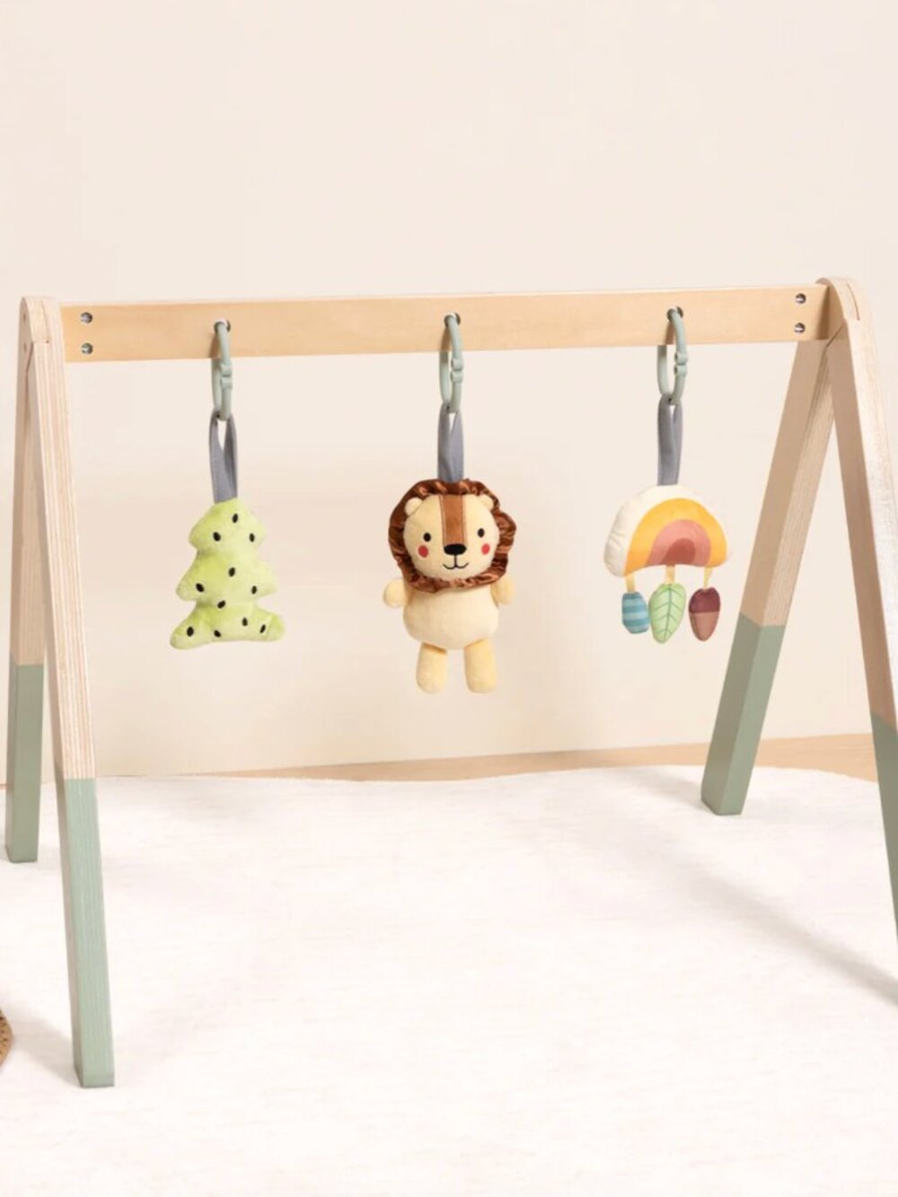 Brand New Wooden Baby Gym - Montessori Activity Center with Hanging Toys - Picture 12 of 16